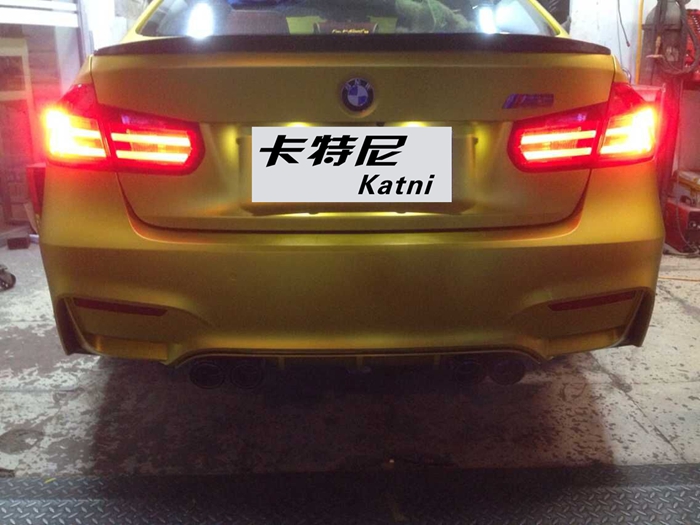 宝马新三系F30改装雷鸟排气M3款包围